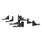 Luverne Truck Equipment O-MEGA II 6IN OVAL STEPS BLACK TEXTURED POWDER COAT 584114-571346 - alternate 3
